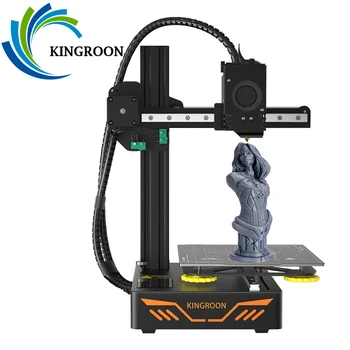 KINGROON 3D Εκτυπωτή KP3S Σίγαση Εκτύπωση $ l * Y-Άξονα Ράγα Οδηγών 180*180*180mm Πινακίδα κατασκευής ενός βραχίονα 3D Εκτυπωτές Μηχανή Πλήρης Εξάρτηση