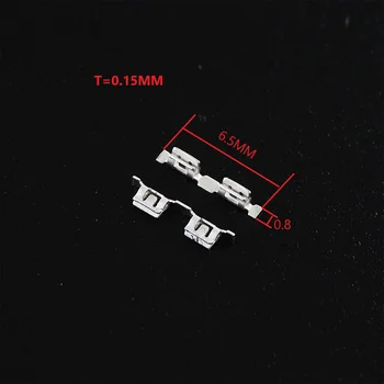100 Pc EMI RFI Ασπίδα, Συνδετήρας Μικροϋπολογιστών Επιφάνεια Τοποθετεί το Πάχος PCB 0.2 MM pcb SMT 6.5x1.28