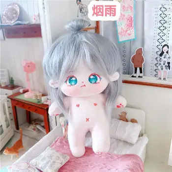Anime Star IDol Βελούδινα Κούκλα Αστέρι Γυμνή Κούκλα Γεμιστά Συνήθειας Σχήμα Παιχνίδια Μωρών Βαμβακιού Plushies Παιχνίδια Οπαδούς Συλλογή Δώρα Για Κορίτσια