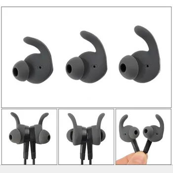 6Pcs Ακουστικά Σιλικόνης Αυτί Συμβουλές για Huawei AM61 Ακουστικό Αυτί Μαξιλάρια Eartips Αντικατάσταση για το Huawei Honor xSport AM61 Ακουστικά