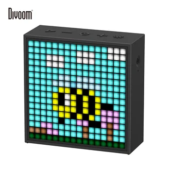 Divoom Timebox Evo Φορητός Ομιλητής Bluetooth με το Ρολόι Συναγερμών Προγραμματίσημη ΟΔΗΓΗΜΈΝΗ Επίδειξη για Pixel Art Δημιουργία Μοναδικό Δώρο