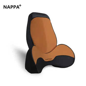 NAPPA Ιόντων Αργύρου Αντιβακτηριακή Δέρματος Αυτοκίνητο Οσφυϊκή Μαξιλάρι Universal Για Όλες τις Εποχές Αφρού Μνήμης Αυτοκίνητο Κάθισμα Πίσω Μαξιλάρι Μαξιλάρι του Ισχίου