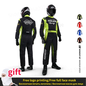 Νέα F1 Karting Κοστούμι Αυτοκίνητο Μοτοσικλέτα Racing Club Άσκηση Ρούχα Φόρμες Κοστούμι Αδιάβροχο Καρτ Εκπαίδευση Ένα κομμάτι Αγωνιστικά Κοστούμι