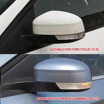 Αυτοκίνητο Καθρέφτη φλας, Γωνία Φως Λαμπτήρων Κάλυψη Σκιάς Οθόνη για Ford Focus 2 3 δημιουργηθούν την περίοδο 2012-2018 Mondeo 2007 - 2013 Πίσω Καθρέφτη το Λαμπτήρα των ΟΔΗΓΉΣΕΩΝ