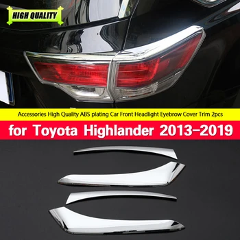 Αυτοκινήτων Πίσω Φως Φανάρι Ουράς Πλαίσιο Περιποιήσεις Για Highlander της Toyota 2013 2014 2015 2016 2017 2018 2019 Kluger XU50 Αξεσουάρ Αυτοκινήτου