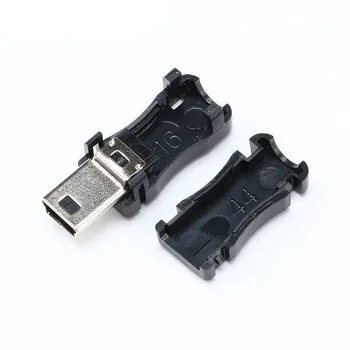 10Sets Mini USB Αρσενικό Συνδετήρα (3 ΣΕ 1 )Αρσενικό Μίνι βύσμα USB 5PIN 2.0 Υποδοχή Βουλωμάτων Με την Πλαστική Κάλυψη Για τα Είδη DIY 10Sets Mini USB Αρσενικό Συνδετήρα (3 ΣΕ 1 )Αρσενικό Μίνι βύσμα USB 5PIN 2.0 Υποδοχή Βουλωμάτων Με την Πλαστική Κάλυψη Για τα Είδη DIY 2
