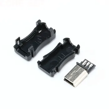 10Sets Mini USB Αρσενικό Συνδετήρα (3 ΣΕ 1 )Αρσενικό Μίνι βύσμα USB 5PIN 2.0 Υποδοχή Βουλωμάτων Με την Πλαστική Κάλυψη Για τα Είδη DIY 10Sets Mini USB Αρσενικό Συνδετήρα (3 ΣΕ 1 )Αρσενικό Μίνι βύσμα USB 5PIN 2.0 Υποδοχή Βουλωμάτων Με την Πλαστική Κάλυψη Για τα Είδη DIY 3