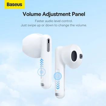 Baseus WX5 Αλήθεια Ασύρματο Ακουστικό Bluetooth 5.3 Χαμηλό Latency TWS Ακουστικό 4-Mic ENC Κλήση Earbuds ρύθμιση Όγκου Baseus WX5 Αλήθεια Ασύρματο Ακουστικό Bluetooth 5.3 Χαμηλό Latency TWS Ακουστικό 4-Mic ENC Κλήση Earbuds ρύθμιση Όγκου 1