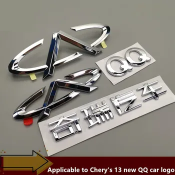 Chery 2013 νέο QQ μπροστά πίσω λογότυπο πινακίδων επιστολή ουρά Κινεζική ετικέτα αυτοκόλλητη ετικέττα αυτοκινήτων Chery αυτοκινήτων λογότυπων υψηλής ποιότητας εξαρτήματα
