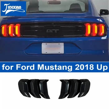JIDIXIAN Αυτοκίνητο Οπίσθιο Φως Ουρών Λαμπτήρων Διακόσμηση Κάλυψη για το Ford Mustang 2018 2019 2020 2021 2022 2023 Μέχρι το Φανάρι Εξαρτήματα Κάλυψης