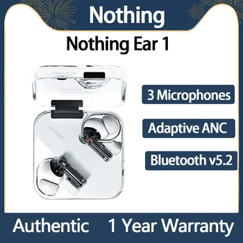 Αρχική Τίποτα το Αυτί 1 Αυτιών 2 TWS Ακουστικών Bluetooth Ασύρματο Ακουστικό Υβριδική ANC 11.6 mm Δυναμική με 3 Μικρόφωνα Σφαιρική Έκδοση