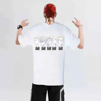 Το 2023 Slam Dunk Μπλούζες Μόδας Άνδρες Γυναίκες Μαύρο Λευκό Κόκκινο Μπάσκετ Tees Ιαπωνία Anime Γραφικά T shirts Streetwear Το 2023 Slam Dunk Μπλούζες Μόδας Άνδρες Γυναίκες Μαύρο Λευκό Κόκκινο Μπάσκετ Tees Ιαπωνία Anime Γραφικά T shirts Streetwear 3