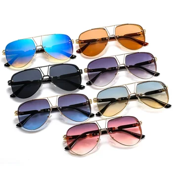 DCF 2022 Νέα Μόδα Ασπίδα γυαλιά Ηλίου Για Άνδρες Και Γυναίκες Master Πολυτέλειας εμπορικών Σημάτων Πολυ-χρώμα Φακών Κραμάτων Μετάλλων Πλαισίων γυαλιά ηλίου UV400