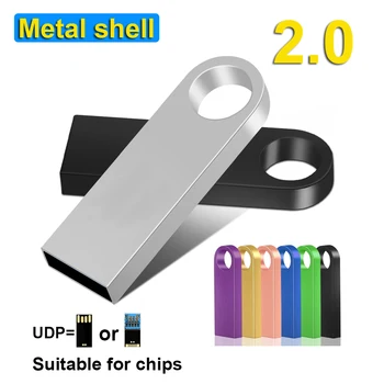 Χονδρικό εμπόριο USB drive shell UDP 2.0 shell όμορφο κοχύλι μετάλλων pendrive shell usb flash drvie χονδρικής