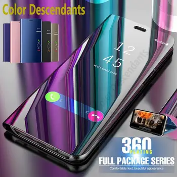 έξυπνο καθρέφτη περίπτωση δέρματος Για Xiaomi Poco M5 το 6,58 στάσεων ίντσας βιβλίο Προστασία coque για Poco M5s 4G Poko Poxo M5 22071219CG