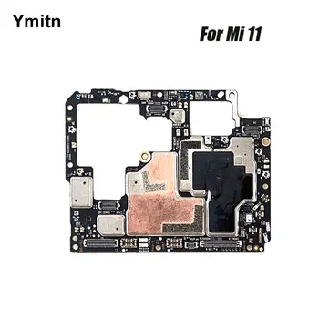 Ymitn Ξεκλείδωτη Κύρια Κινητό Πίνακας Mainboard Μητρικών Καρτών Με Τσιπ Κυκλωμάτων Ευκίνητο Καλώδιο Για Το Xiaomi 11 Mi11 M11 Mi 11