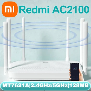 Xiaomi MI Redmi Router AC2100 Dualcore Cpu Ισχυρό 5G Dual-band Gigabit Λιμένων Ενίσχυση των Σημάτων WIFI ThroughWall Gaming Δρομολόγησης