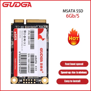 GUDGA MSATA SSD 16gb 32gb 28gb Εσωτερικό Στερεάς κατάστασης Σκληρός δίσκος Msata Μίνι Drive SATAIII Για τα Εξαρτήματα Υπολογιστών Γραφείου Lap-top
