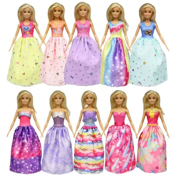Μπάρμπι Ρούχα,Πριγκίπισσα Φόρεμα,Κατάλληλο 30Cm Κούκλα Μπάρμπι Και 11.5 Ιντσών Κούκλες,Δώρο,Εξαρτήματα Μπάρμπι
