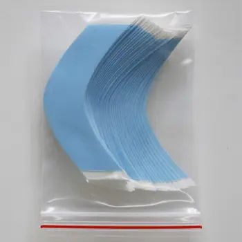 36pcs/lot CC Σχήμα Lace Μέτωπο Περούκα Ταινία το Νερό-Απόδειξη Ισχυρή Κολλητική Ταινία Διπλής Όψης Περούκες Δαντελλών Ταινία (μπλε)