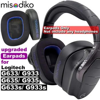 misodiko Headband/ Αναβαθμιστεί Αυτί Μαξιλάρια Αντικατάστασης για το Logitech G633 G933 G635 G935 G633S G933S Gaming Headset Ακουστικά misodiko Headband/ Αναβαθμιστεί Αυτί Μαξιλάρια Αντικατάστασης για το Logitech G633 G933 G635 G935 G633S G933S Gaming Headset Ακουστικά 0