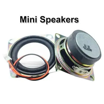 Μίνι Ομιλητής μεγάλης έκτασης Ομιλητών Bluetooth DIY Tweeter, Mid-Woofer Ομιλητής Εσωτερική Μαγνητική 4ohm 3W Κουτί DIY Αξεσουάρ