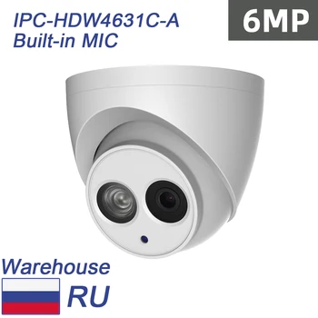 Dahua 6MP ΕΠΙ-HDW4631C-ΜΙΑ IP Κάμερα 4MP ΕΠΙ-HDW4433C-ΜΙΑ ΕΠΙ-HDW4431C-χ.265 σημείο Εισόδου Ενσωματωμένο ΜΙΚΡΌΦΩΝΟ IR κάμερα παρακολούθησης