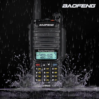 Baofeng UV-9R συν την Ομιλούσα ταινία walkie IP67 Αδιάβροχο Κύριο Ομιλητή CB Ραδιόφωνο FM Πομποδέκτης UHF/VHF ραδιόφωνο 10W 4800mAh uv 9r συν
