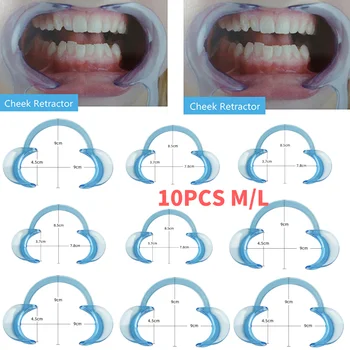 10Pcs/lot Οδοντιατρική Γ-μορφής Retractor Μάγουλων τα Δόντια, Whitening Στόμα Ανοιχτήρι Στόμα Σπάτουλα Σχήμα Χειλιών Ανοιχτήρι Οδοντίατρο Ορθοδοντική Εργαλείο