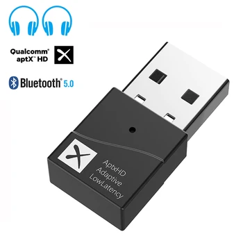 Bluetooth 5.2 συσκευή αποστολής Σημάτων 5.0 APTX HD LL Low Latency Adaptive USB Ασύρματο Προσαρμογέα Ήχου με ελεύθερα χέρια Κλήση Για PS4 Notebook PC TV