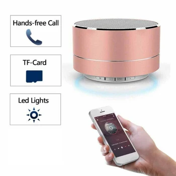 A10 Στερεοφωνικό Ασύρματο Ηχείο Bluetooth Εισαγωγή AUX τη με ελεύθερα χέρια Κλήση TF Κάρτα Ήχου HD Soundbox Μαύρο A10 Στερεοφωνικό Ασύρματο Ηχείο Bluetooth Εισαγωγή AUX τη με ελεύθερα χέρια Κλήση TF Κάρτα Ήχου HD Soundbox Μαύρο 5