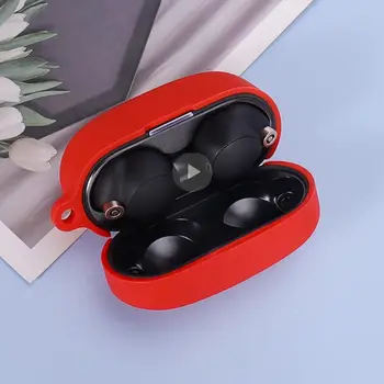 Ασύρματο Ακουστικό Κιβώτιο Χρέωσης Εξώφυλλο Μαλακό Με το Γάντζο Προστατευτική Περίπτωση Ακουστικών Εξαρτήματα Σιλικόνης της Shell Για Sony Wf 1000xm4