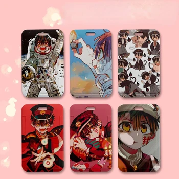 110*70mm Ιαπωνικά Anime Συλλογή Τουαλέτα-Δεσμεύεται Χανάκο-Kun Κορδόνι Καρτών ΤΑΥΤΌΤΗΤΑΣ Κατόχων Διακριτικών με το Keychain το Δώρο Μπρελόκ