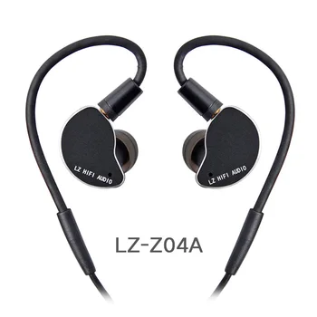LZ Z04A Στο Ακουστικό Αυτιών Dynamic Drive υψηλής ΠΙΣΤΌΤΗΤΑΣ IEM Μετάλλων Ακουστικά Ακουστικά Με το Αποσπάσιμο Αποσυνδέστε MMCX Καλώδιο MMCX Αποσπάσιμο