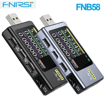 FNIRSI-FNB58 FNB48P USB Ελεγκτής Βολτόμετρο Αμπερόμετρο ΤΎΠΟΥ C Γρήγορη Φόρτιση Ώθησης Ανίχνευσης Ικανότητα Μέτρησης Κυματισμός Μέτρησης