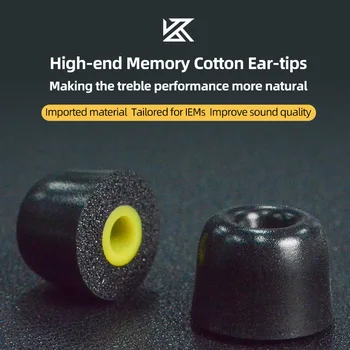 KZ Αφρού Μνήμης Eartips για υψηλής Πιστότητας In-Ear Monitor IEM Ακουστικών
