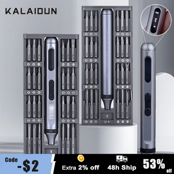 KALAIDUN Ασύρματο Ηλεκτρικό Κατσαβίδι 3.6 V Επανακαταλογηστέο Ασύρματο κατσαβίδι Κιτ Επισκευής Πολυ-Εργαλείο Για Smartphones Παιχνίδια PC