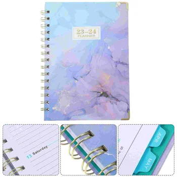 Οικιακές Το Σημειωματάριο (Notepad) Ακαδημαϊκό Σχεδιασμό Καθημερινή Notebook Δάσκαλος 2023-2024 Χρόνο Εργασίας Γραπτώς Την Ημερήσια Διάταξη 2023/24