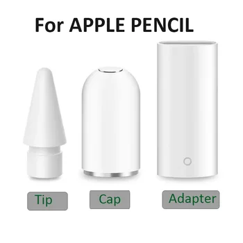 Αρχική Μαγνητική Αντικατάσταση Καπ / Προσαρμογέα Φόρτισης Για Apple Μολύβι 1st Gen，Ανταλλακτικά Πένας Συμβουλή Για τη Apple Μολύβι 1η 2η Gen iPad