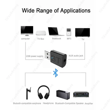 2 Σε 1 Συμβατή με Bluetooth 5.0 Ακουστικός Δέκτης συσκευών αποστολής Σημάτων Μίνι Ασύρματος Προσαρμοστής 3.5 Mm AUX Stereo Πομπός Για το PC Ομιλητής Αυτοκινήτων 2 Σε 1 Συμβατή με Bluetooth 5.0 Ακουστικός Δέκτης συσκευών αποστολής Σημάτων Μίνι Ασύρματος Προσαρμοστής 3.5 Mm AUX Stereo Πομπός Για το PC Ομιλητής Αυτοκινήτων 2