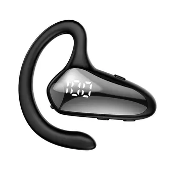YX02 Ασύρματη Κάσκα Bluetooth Ψηφιακής Επίδειξης Στερεοφωνικό 5.2 Οστικής Αγωγιμότητας Έννοια Ακουστικά Επιχειρήσεων Αυτί-Mounted Ακουστικά