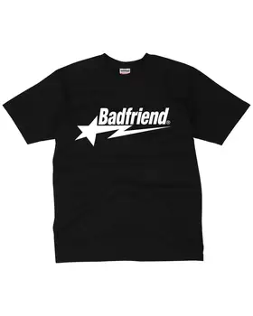 Y2K Hip Hop Γράμμα Τυπωμένο T Shirt Badfriend Τυπωμένο Υπερμεγέθη Μπλούζες Νέα Harajuku Fashion Casual Όλα τα Ματς Χαλαρά Tops Streetwear