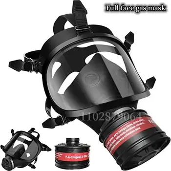MF14/87 τύπος μάσκα full face μάσκα χημική αναπνευστήρα φυσικό λάστιχο φίλτρου self-priming μάσκα