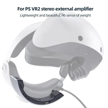 Για το PS VR2 Ακουστικών Ενισχυτών Ακουστική Διεπαφή 3.5 mm Στερεοφωνικό Εξωτερικό Ενισχυτή Φορητός Μίνι Ομιλητής για το PlayStation VR 2