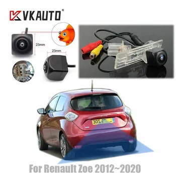 VKAUTO οπισθοσκόπος Κάμερα Για το Renault Zoe 2012~2020 εξάρτηση DIY Για το R-link με Οθόνη Πολλαπλών Λειτουργία δημιουργίας Αντιγράφων ασφαλείας Αντίστροφη Κάμερα χώρων Στάθμευσης