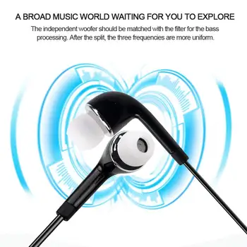 Καλώδιο Ακουστικά Για Samsung Galaxy Στερεοφωνικό Ακουστικό Με Το Μικρόφωνο Ακουστικών Για Το Γαλαξία Της Samsung S4 Ακουστικό Κασκών